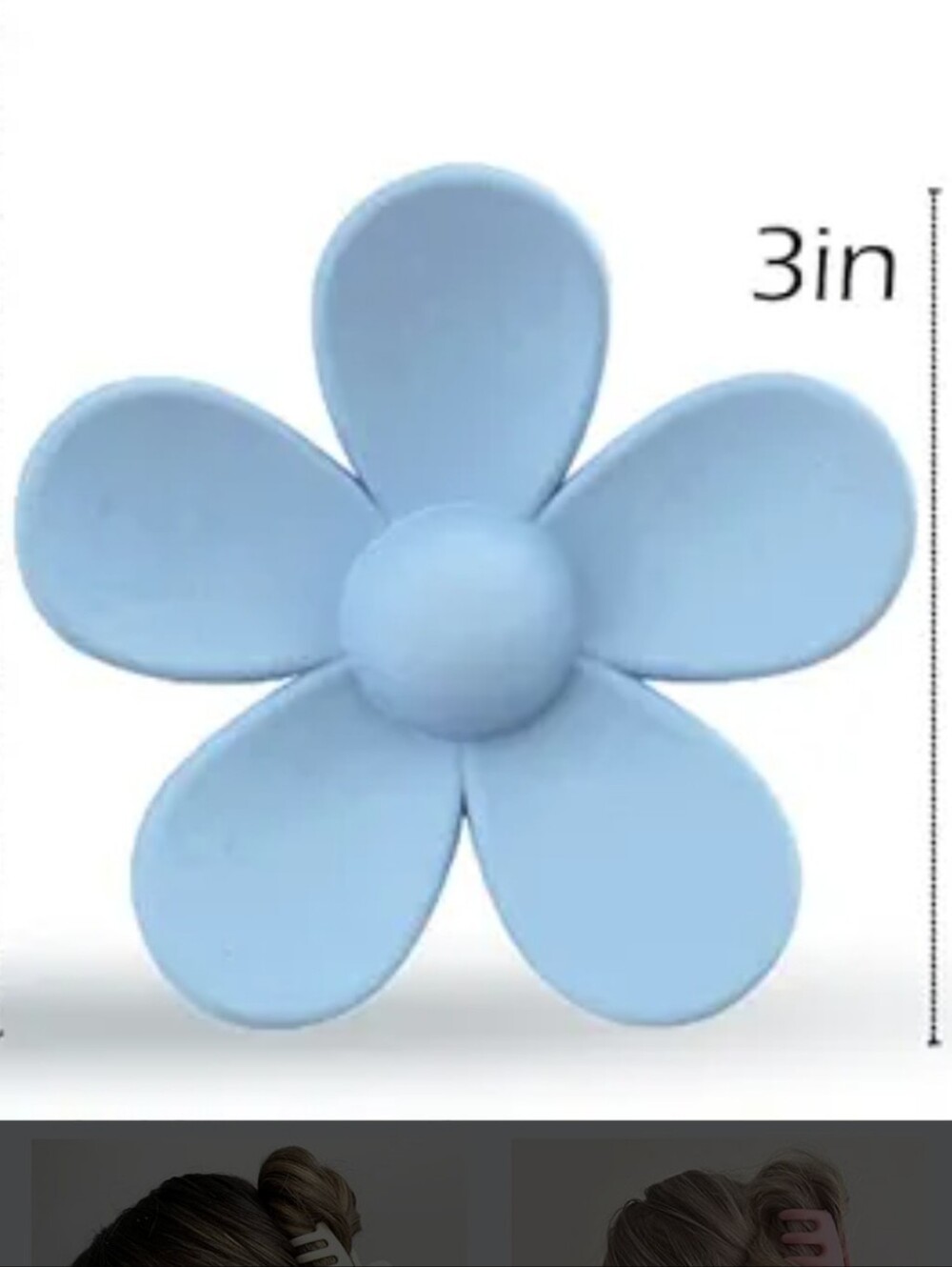 3 FOR $15  💕 Strong Hold Claw Clip Fashionable Hair Accessories - Picture 5 of 6